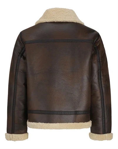 Jack & Jones - JORNorrebro Aviator Jakke - Chocolate Brown 